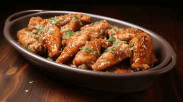 Enjoy Flavorful Garlic Parmesan Chicken Wings at Home!