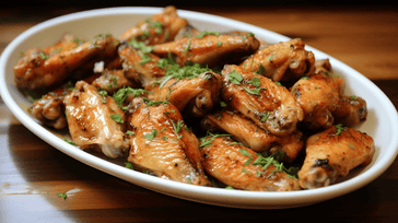 Enjoy Flavorful Garlic Parmesan Chicken Wings at Home!