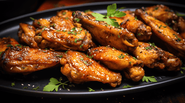 Enjoy Flavorful Garlic Parmesan Chicken Wings at Home!