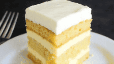 Delicious & Easy Moist Vanilla Cake with Buttercream Frosting Recipe