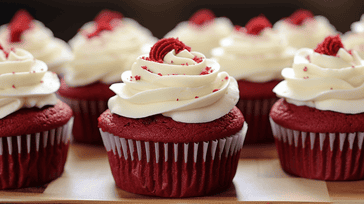 Delicious Red Velvet Cupcakes with Cream Cheese Frosting Recipe
