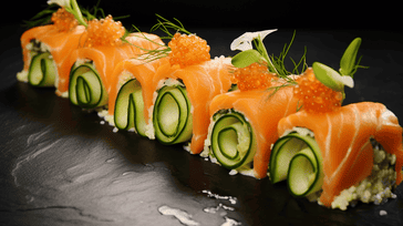 Whip Up Delicious Smoked Salmon Cucumber Rolls At Home!