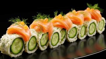 Whip Up Delicious Smoked Salmon Cucumber Rolls At Home!